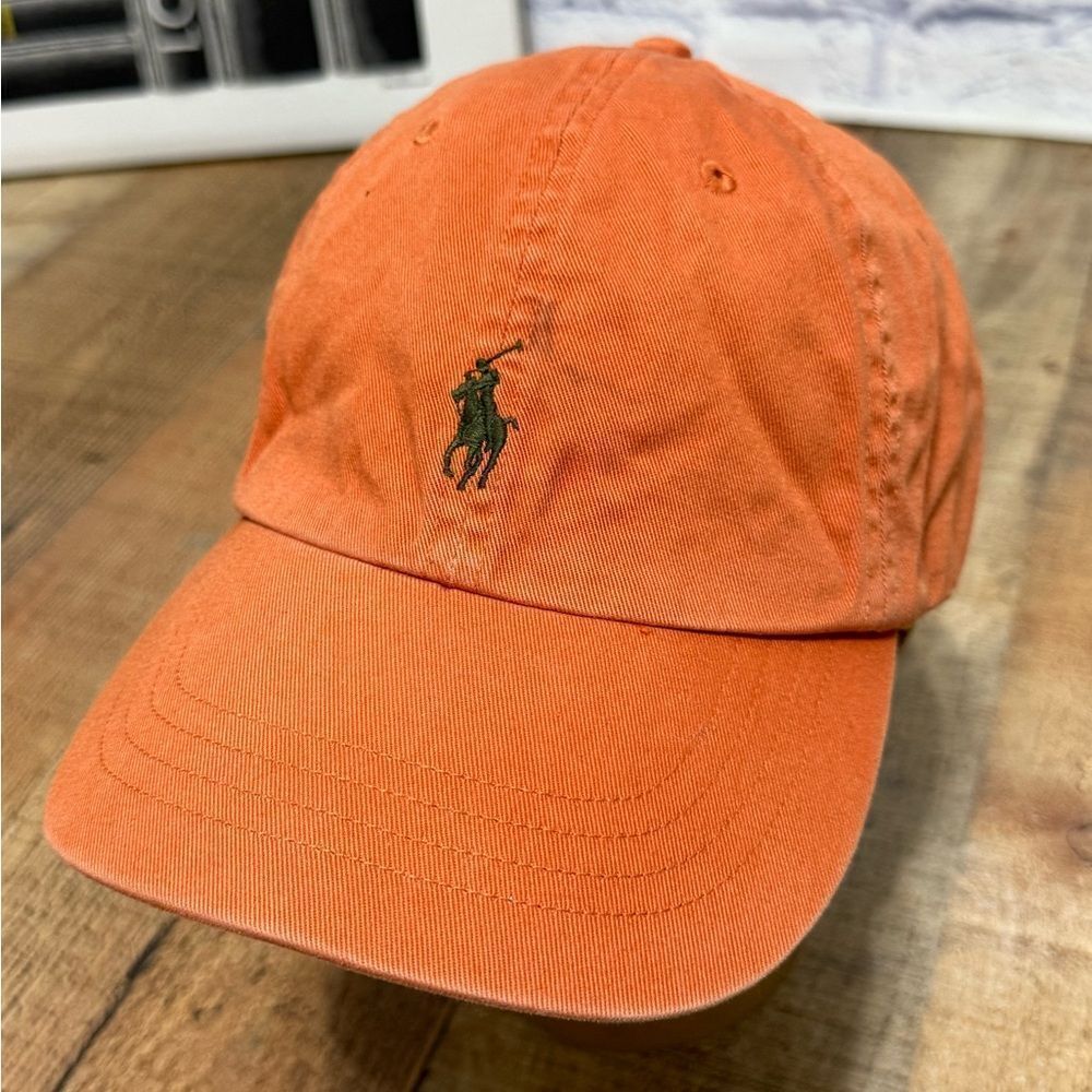 Orange Polo Cap - Picture 3 of 9